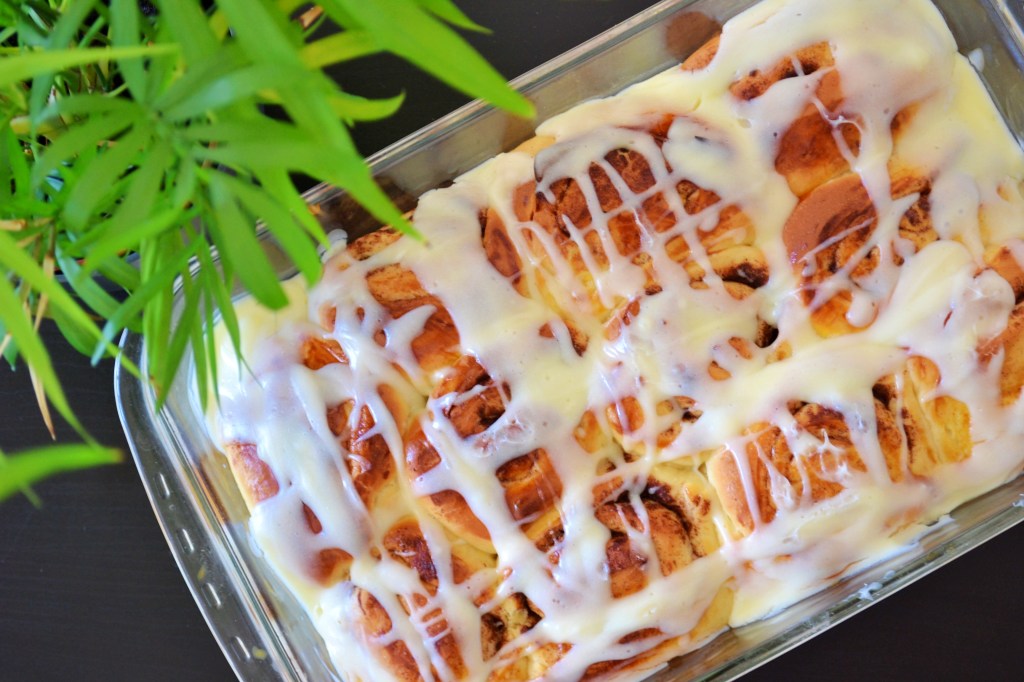 Photo de buns à la cannelle