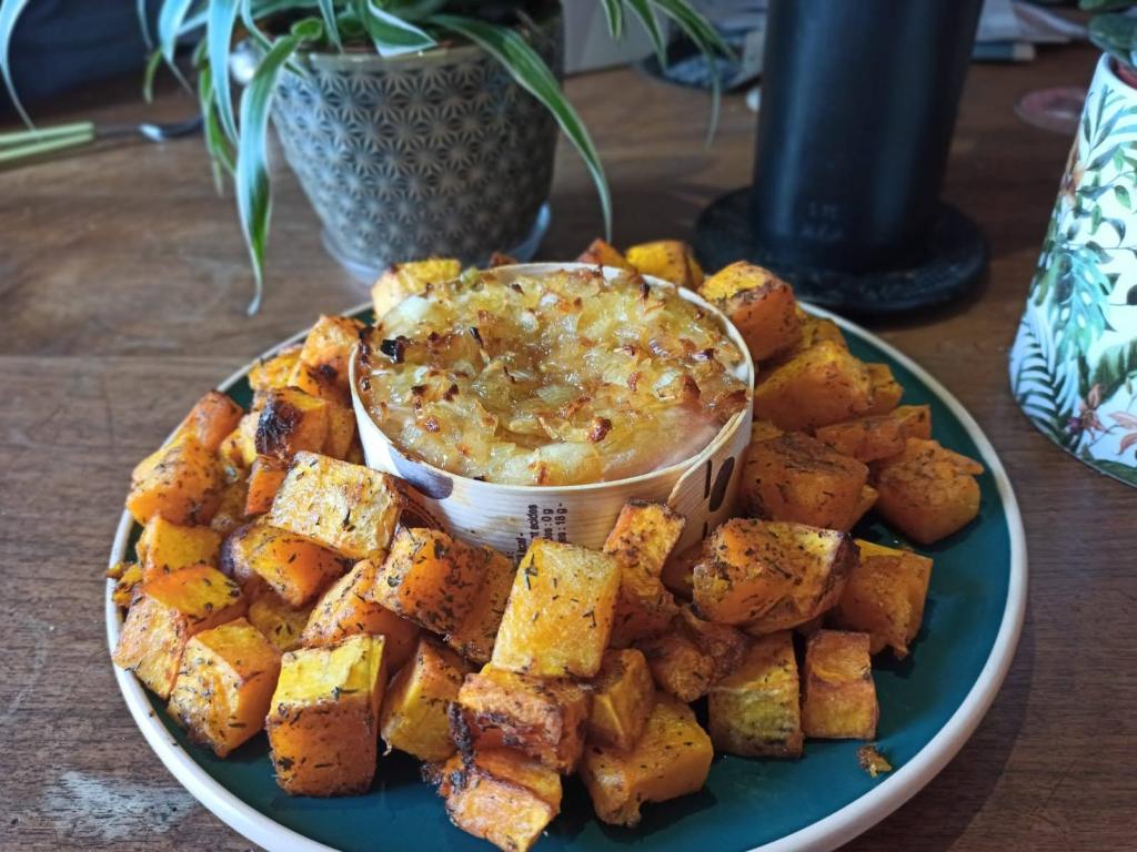 Mont d'or avec oignons et butternut