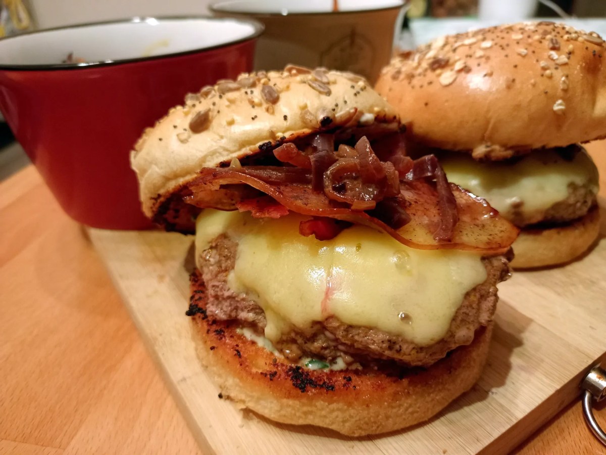 Burgers Gourmands Cheddar & Bacon